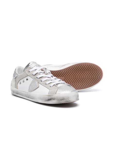 Sneakers Paris con inserti a contrasto PHILIPPE MODEL KIDS | 769872